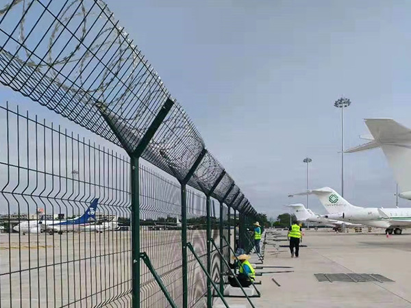 機(jī)場(chǎng)鋼筋網(wǎng)圍界圖片3