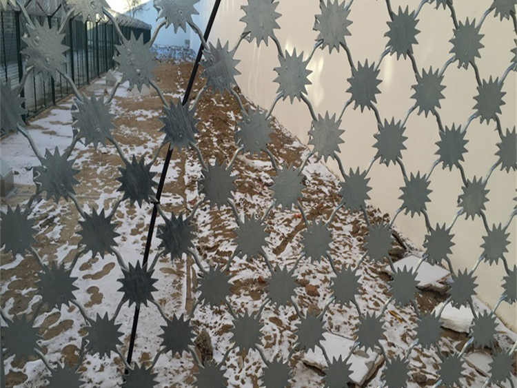 監(jiān)獄梅花刺圍網(wǎng)墻 監(jiān)獄梅花刺圍網(wǎng)墻