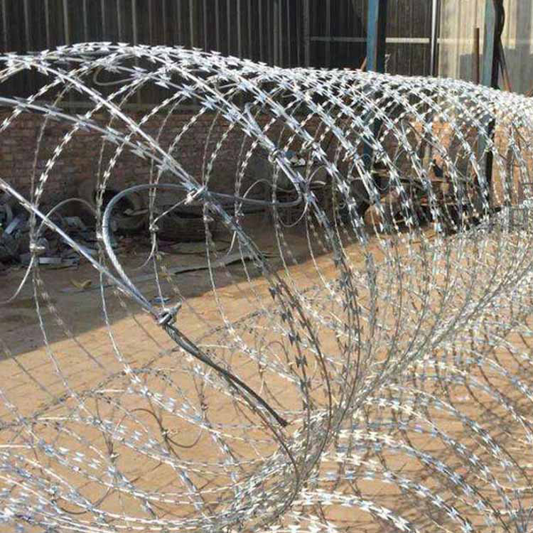 拉薩拉伸直線型刀片刺網(wǎng)已經(jīng)驗收成功圖片4