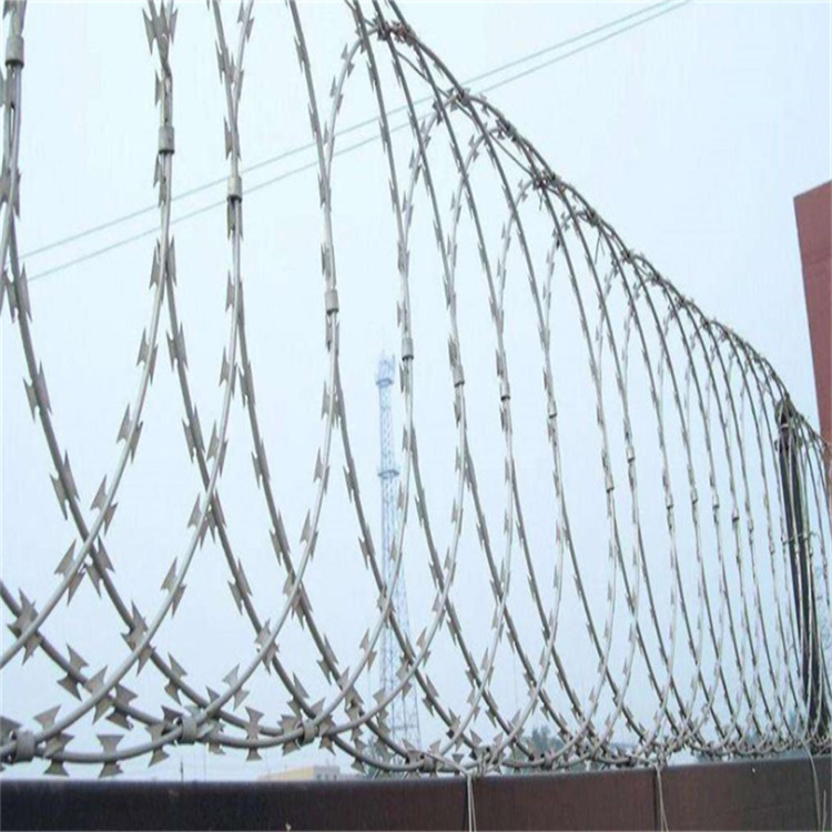 鍍鋅刀片刺繩刺網(wǎng)應(yīng)用比較廣泛圖片4 鍍鋅刀片刺繩刺網(wǎng)應(yīng)用比較廣泛圖片4