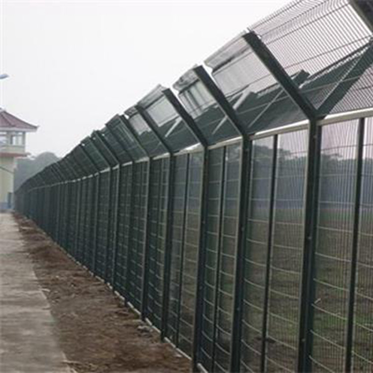 放風場鍍鋅358通道密紋網監獄防攀爬網圖片4 放風場鍍鋅358通道密紋網監獄防攀爬網圖片4