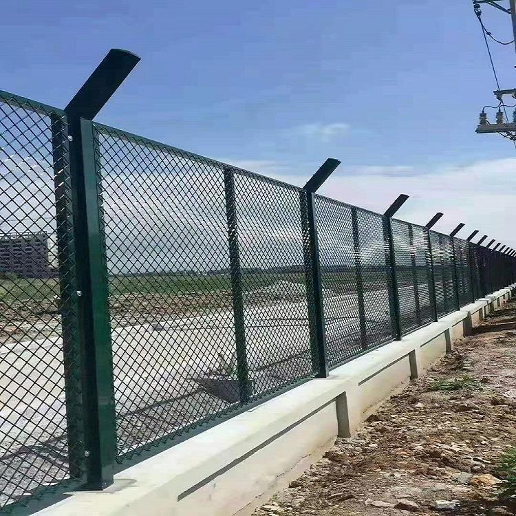 斜方孔護欄網圖片2